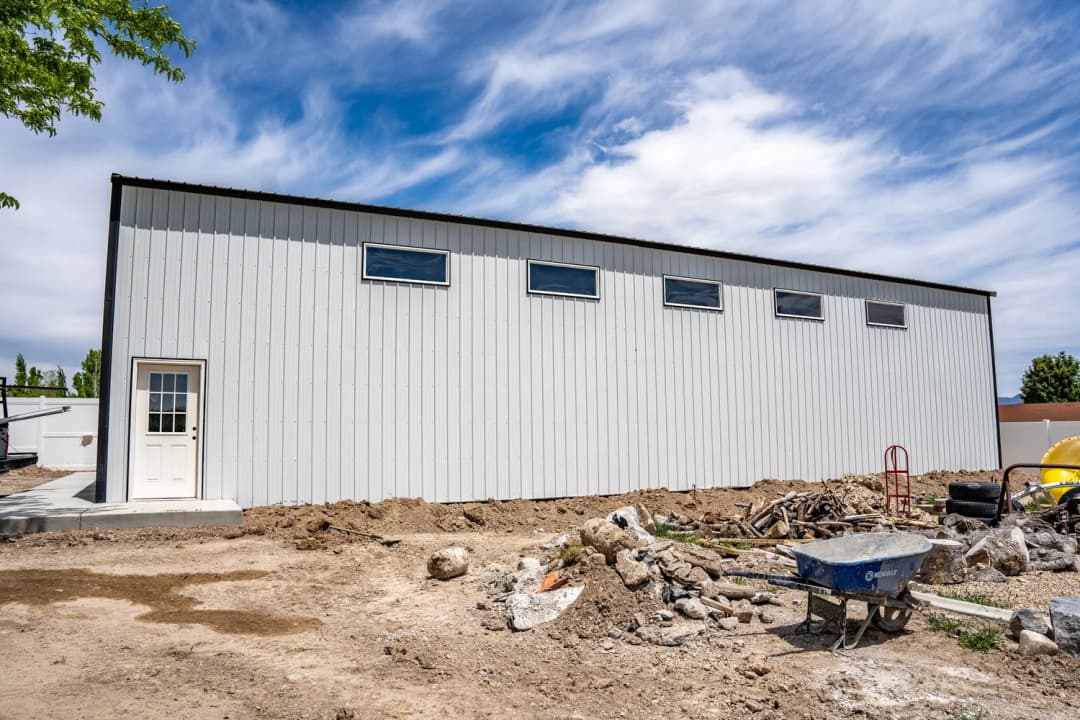 South Jordan barn finished