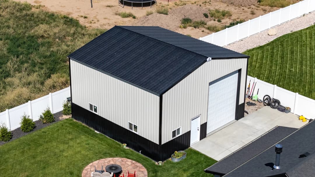 Plain City barn build